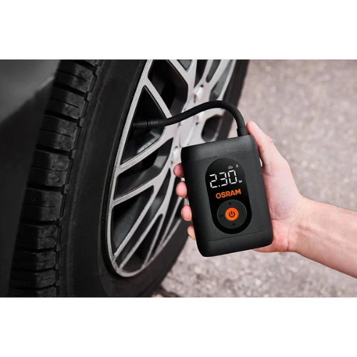 Compresseur gonfleur OSRAM Tyre Inflate 1600 rechargeable USB-C pour pneus moto et auto