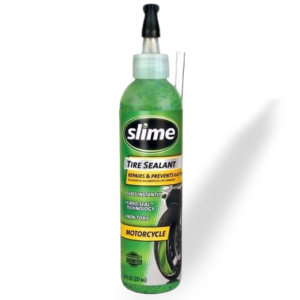Slime préventif anti-crevaison pour pneus tubeless de moto enduro et tout-terrain