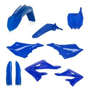 Kit Plastiques Complet ACERBIS – Yamaha YZ 125/250 2022-2026 | Bleu - Creations Mx Factory Kit plastique complet ACERBIS bleu pour Yamaha YZ 125 et 250 2022 à 2026 motocross
