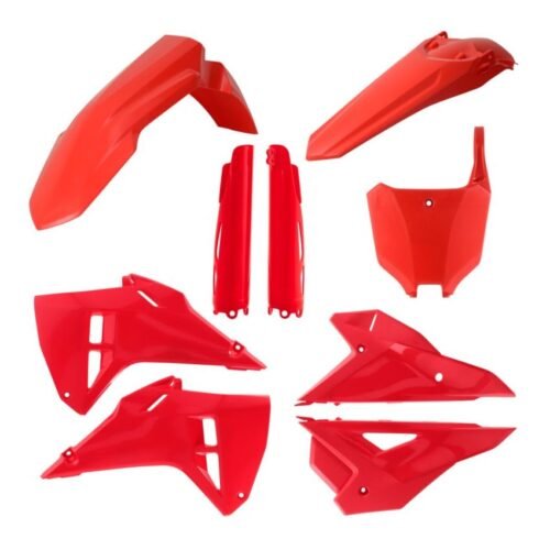 Kit Plastiques Complet ACERBIS – Honda CRF450R & CRF250R 25/26 | Rouge Kit plastique complet Acerbis rouge pour Honda CRF 450R et CRF 250R 2025 2026 motocross