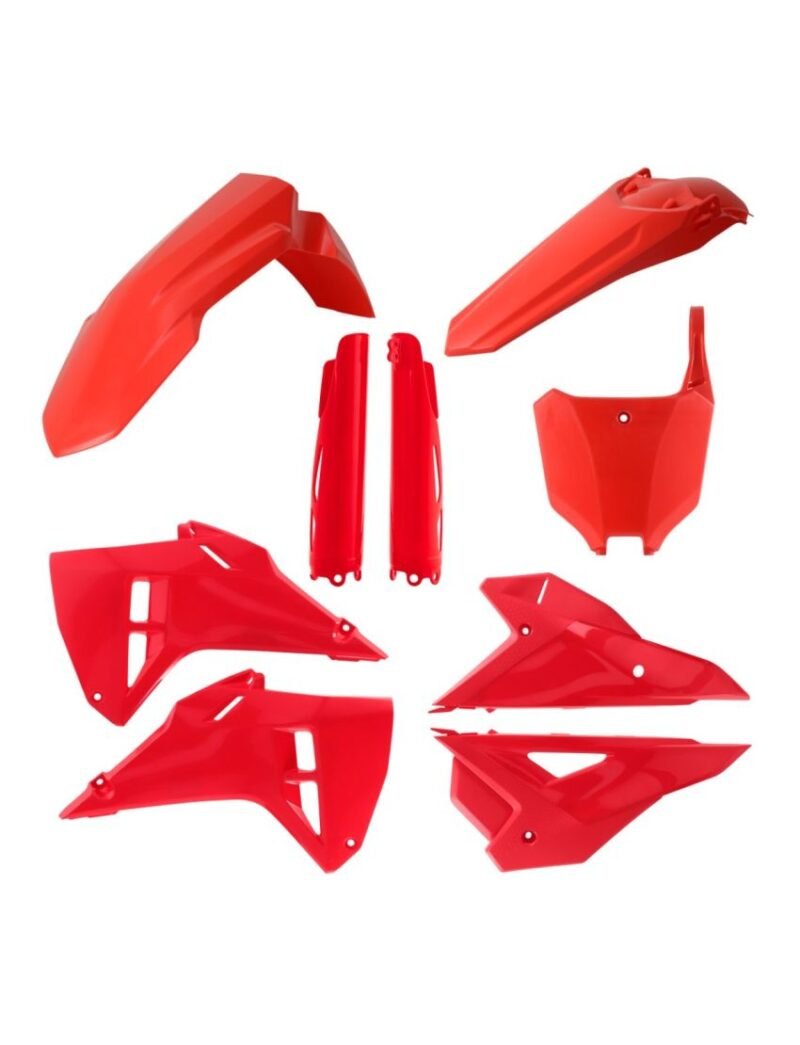 Kit Plastiques Complet ACERBIS – Honda CRF450R & CRF250R 25/26 | Rouge - Creations Mx Factory Kit plastique complet Acerbis rouge pour Honda CRF 450R et CRF 250R 2025 2026 motocross