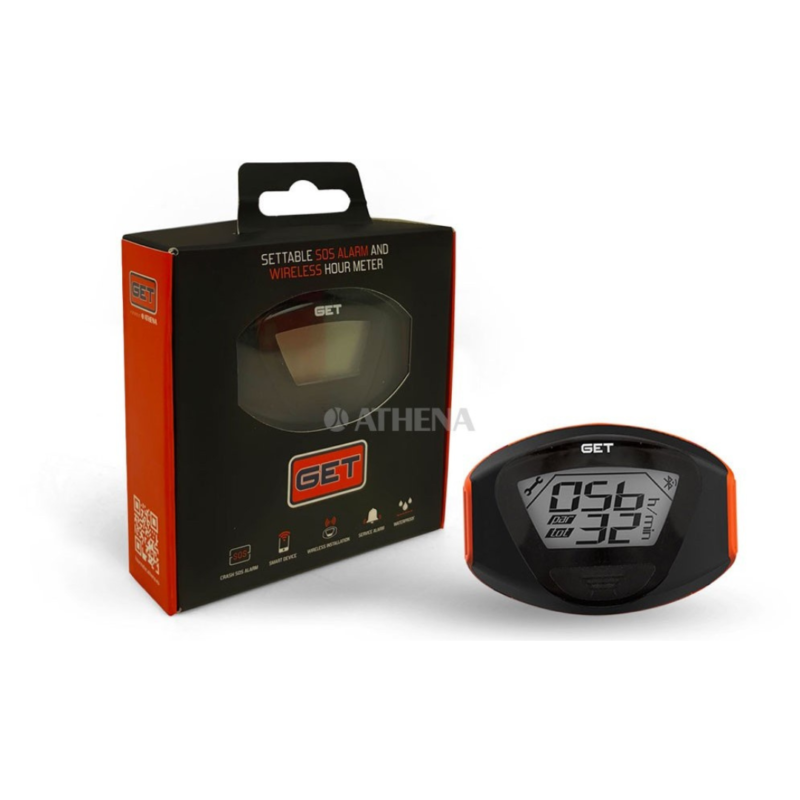 Compteur d’heures GET pour moto avec fonction SOS et application mobile de suivi d’entretien