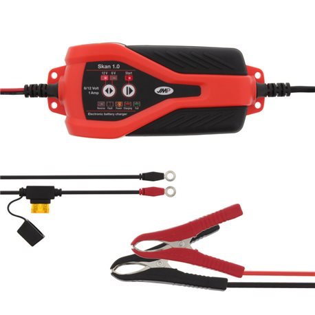 Chargeur de batterie JMP SKAN 1.0 12V 1A entretien batterie moto motocross