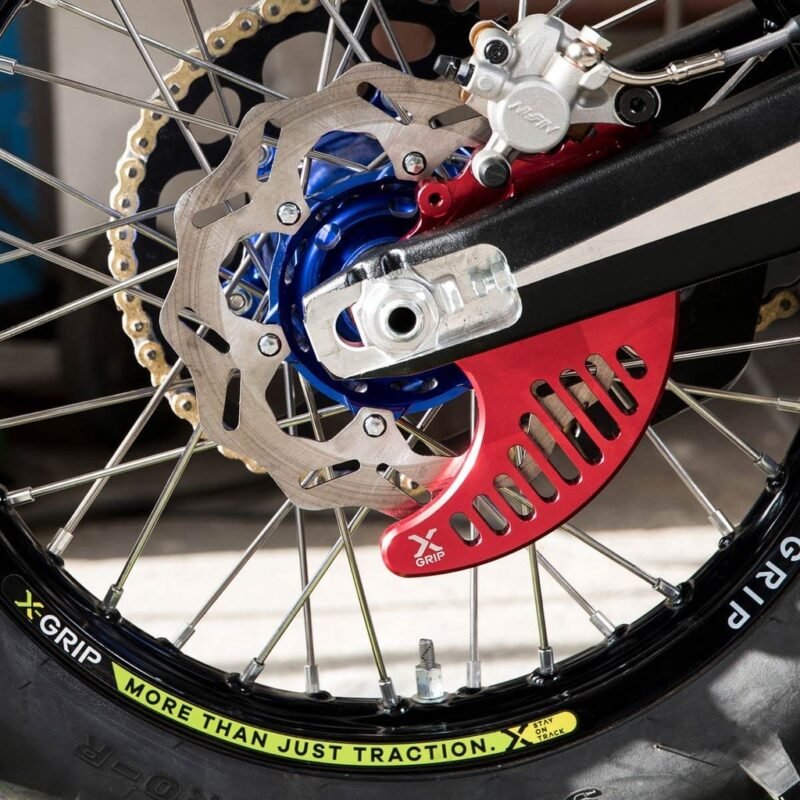 Protège disque arrière X-GRIP Beta RR RX 2025 aluminium protection frein motocross