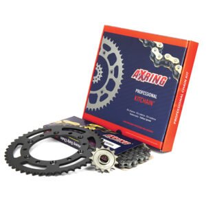 Kit Chaîne Axring KTM SX 360 1996-1998 – 13x50 520 Hyper O-Ring - Creations Mx Factory Kit chaîne Axring KTM SX360 1996 1998 13x50 chaîne 520 Hyper O-Ring