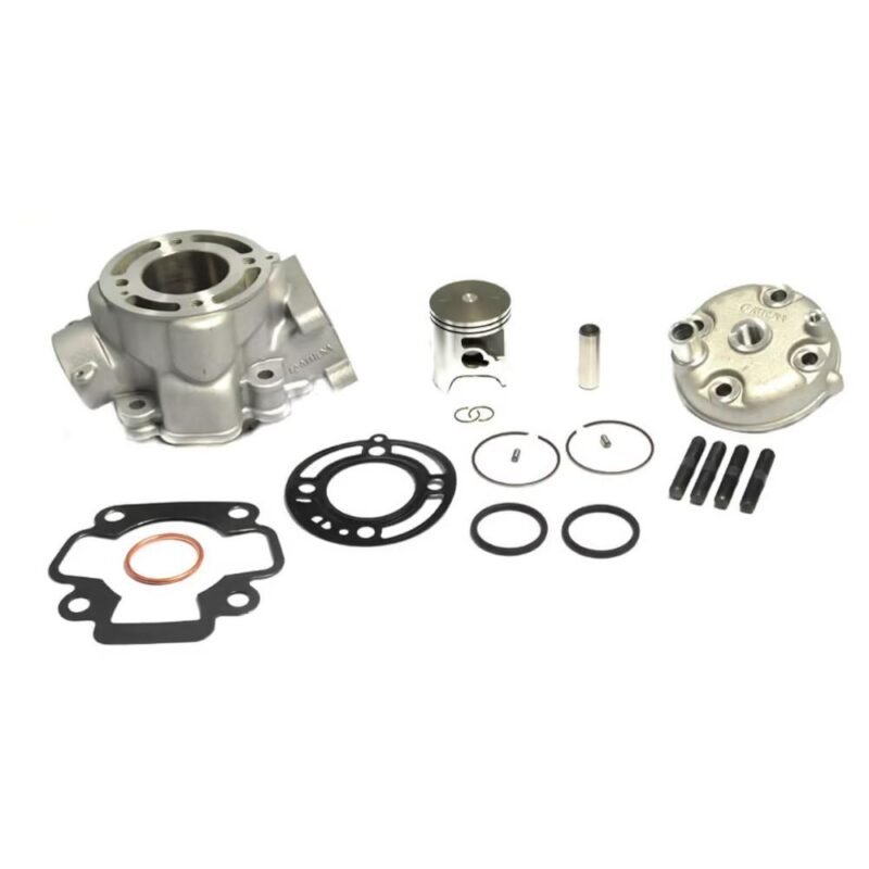 Kit cylindre piston culasse Athena Kawasaki KX65 44.5 14.2:1 motocross circuit