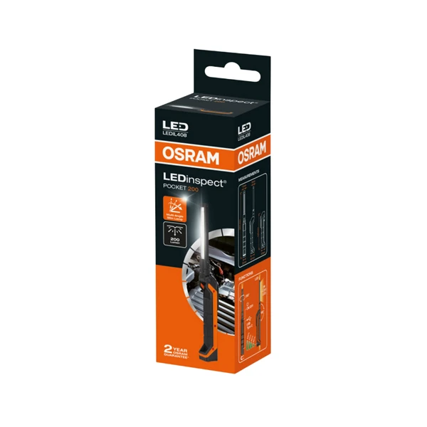 Lampe atelier LED Osram LEDinspect Pocket 200 rechargeable USB 200 lumens