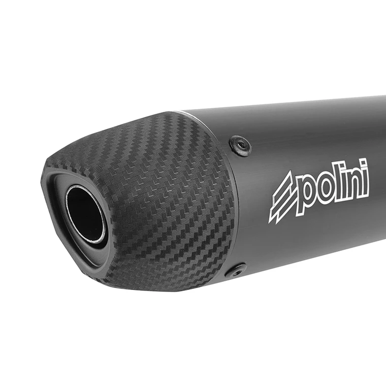 Pot Polini EVO 2 AM6 Derbi Senda DRD silencieux noir homologué CE performance