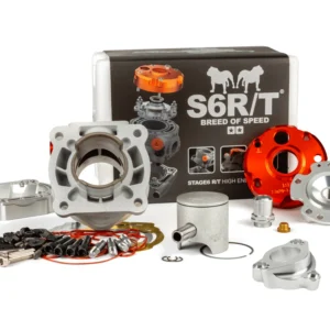 Kit cylindre Stage6 R T 70cc Derbi Euro3 Euro4 Hyper Racing Nikasil competition