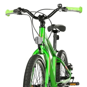 Leader Fox Gamp 20 2026 – VTT Garçon Vert 6 Vitesses - Creations Mx Factory VTT 20 Leader Fox Gamp 2026 garçon vert 6 vitesses vélo enfant 120 à 135 cm