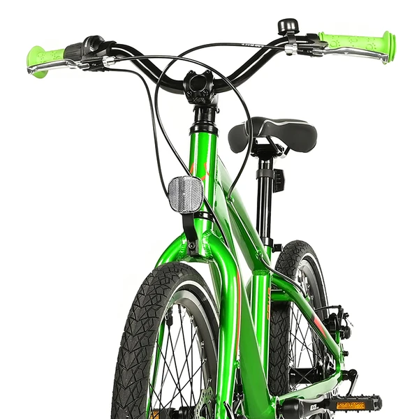 Leader Fox Gamp 20 2026 – VTT Garçon Vert 6 Vitesses - Creations Mx Factory VTT 20 Leader Fox Gamp 2026 garçon vert 6 vitesses vélo enfant 120 à 135 cm