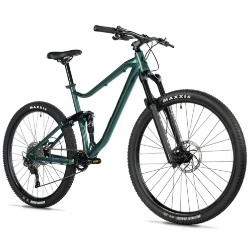 VTT 29 tout suspendu Leader Fox Casper 2026 vert bouteille brillant taille XL 10 vitesses