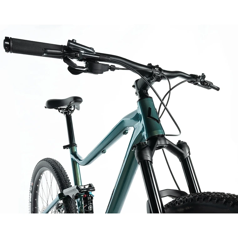 Leader Fox Casper 29 Tout-Suspendu 2026 – Vert Bouteille Brillant Taille XL - Creations Mx Factory VTT 29 tout suspendu Leader Fox Casper 2026 vert bouteille brillant taille XL 10 vitesses