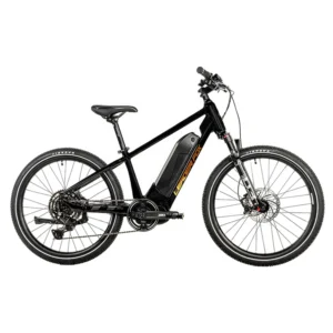 Leader Fox Weeny 24 – VTT Électrique Junior Bafang M420 Noir BrillantLeader Fox Weeny 24 – VTT Électrique Junior Bafang M420 Noir Brillant - Creations Mx Factory VTT électrique 24 Leader Fox Weeny mixte moteur Bafang M420 batterie 17,4Ah noir brillant taille junior