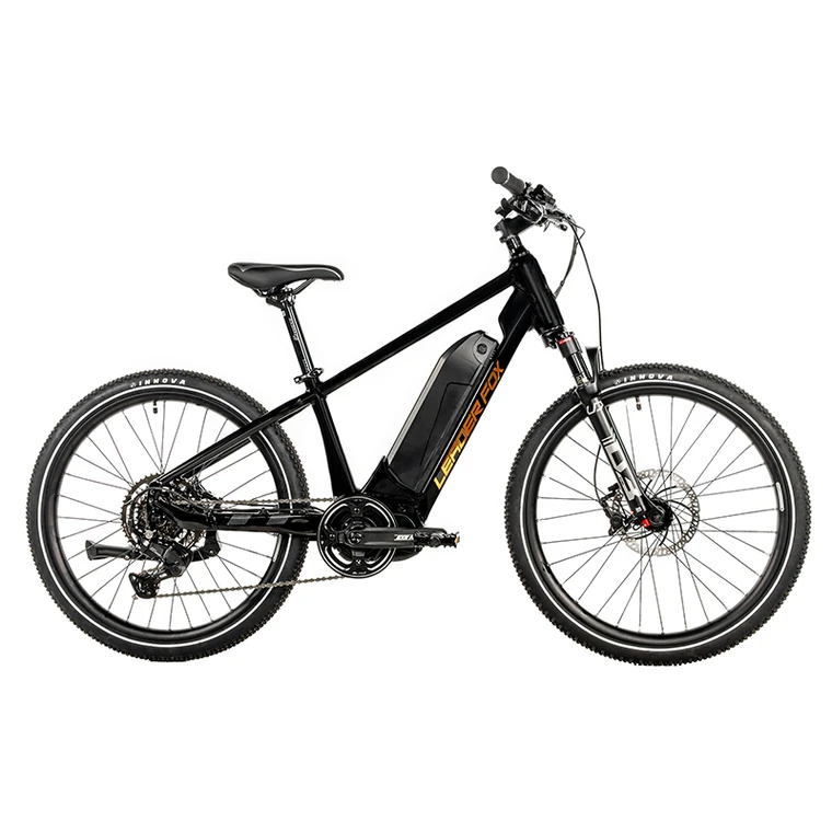 Leader Fox Weeny 24 – VTT Électrique Junior Bafang M420 Noir BrillantLeader Fox Weeny 24 – VTT Électrique Junior Bafang M420 Noir Brillant - Creations Mx Factory VTT électrique 24 Leader Fox Weeny mixte moteur Bafang M420 batterie 17,4Ah noir brillant taille junior