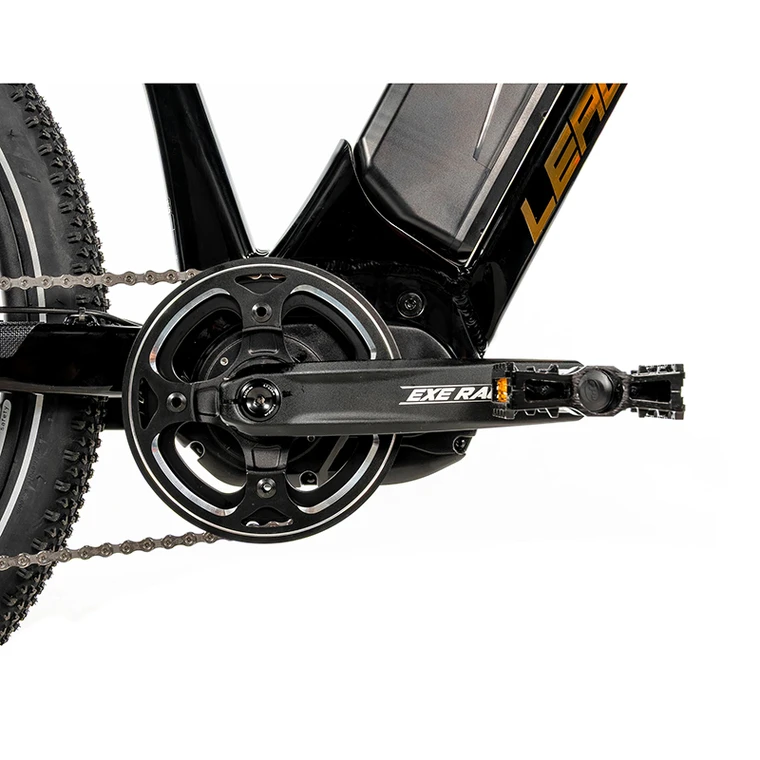 Leader Fox Weeny 24 – VTT Électrique Junior Bafang M420 Noir Brillant - Creations Mx Factory VTT électrique 24 Leader Fox Weeny mixte moteur Bafang M420 batterie 17,4Ah noir brillant taille junior
