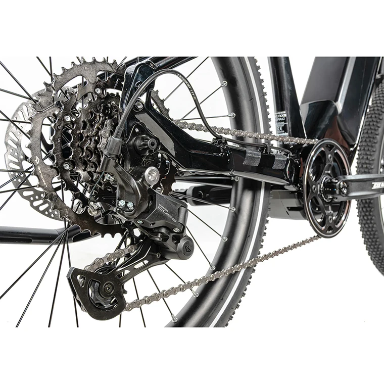 Leader Fox Weeny 24 – VTT Électrique Junior Bafang M420 Noir Brillant - Creations Mx Factory VTT électrique 24 Leader Fox Weeny mixte moteur Bafang M420 batterie 17,4Ah noir brillant taille junior