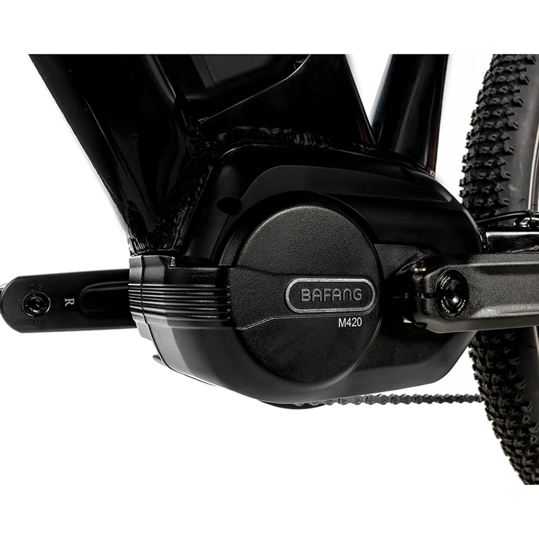 Leader Fox Weeny 24 – VTT Électrique Junior Bafang M420 Noir Brillant - Creations Mx Factory VTT électrique 24 Leader Fox Weeny mixte moteur Bafang M420 batterie 17,4Ah noir brillant taille junior