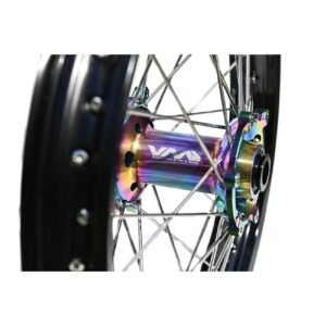 Paire roues complètes VMX 21 18 KTM Husqvarna GasGas Stark VARG rainbow noir motocross enduroPaire roues complètes VMX 21 18 KTM Husqvarna GasGas Stark VARG rainbow noir motocross enduro