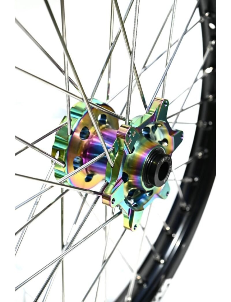 Paire roues complètes VMX 21 18 KTM Husqvarna GasGas Stark VARG rainbow noir motocross enduroPaire roues complètes VMX 21 18 KTM Husqvarna GasGas Stark VARG rainbow noir motocross enduro