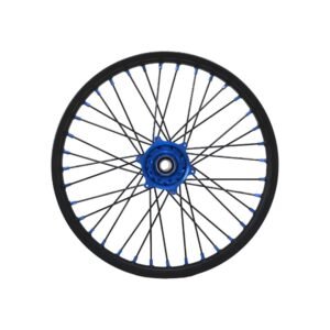 Roue complète avant NRTeam 21x1.60 bleue Yamaha YZ YZ-F Fantic XE XX motocross enduro