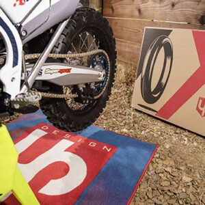 Mousse Enduro UP 140/80-18 anti-crevaison pneu arrière moto enduro