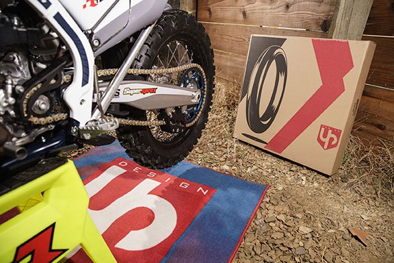 Mousse Enduro UP 140/80-18 anti-crevaison pneu arrière moto enduro