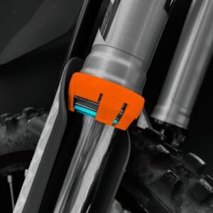 Racecap Beaver orange protection fourche WP 48 mm motocross enduro GasGas