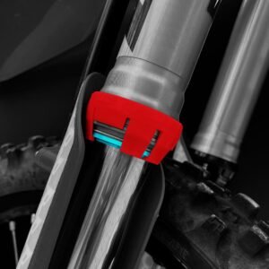Racecap Beaver rouge protection fourche WP 48 mm GasGas motocross enduro